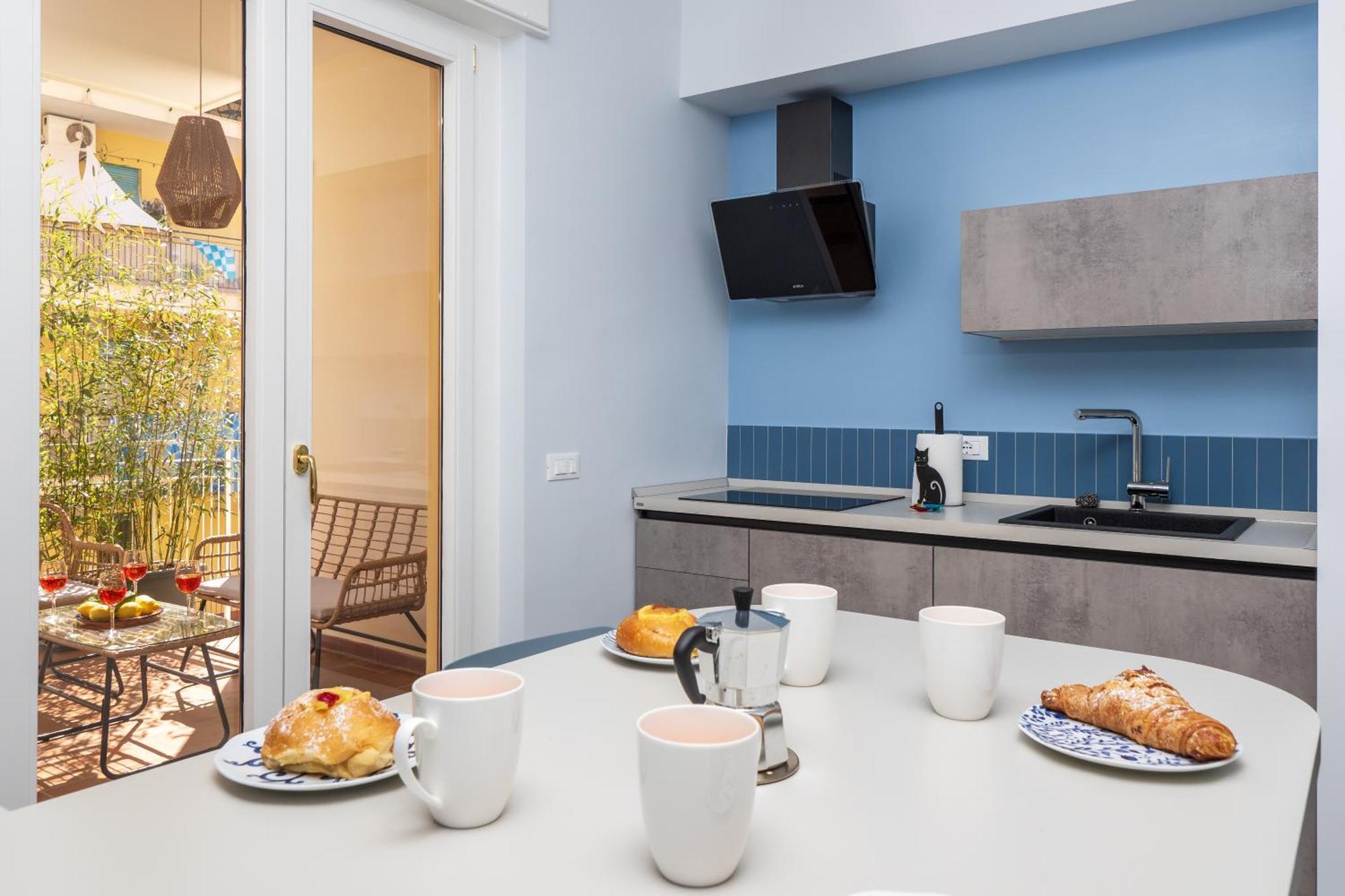 Surya House - Elegant Apartment In Sorrento Luaran gambar
